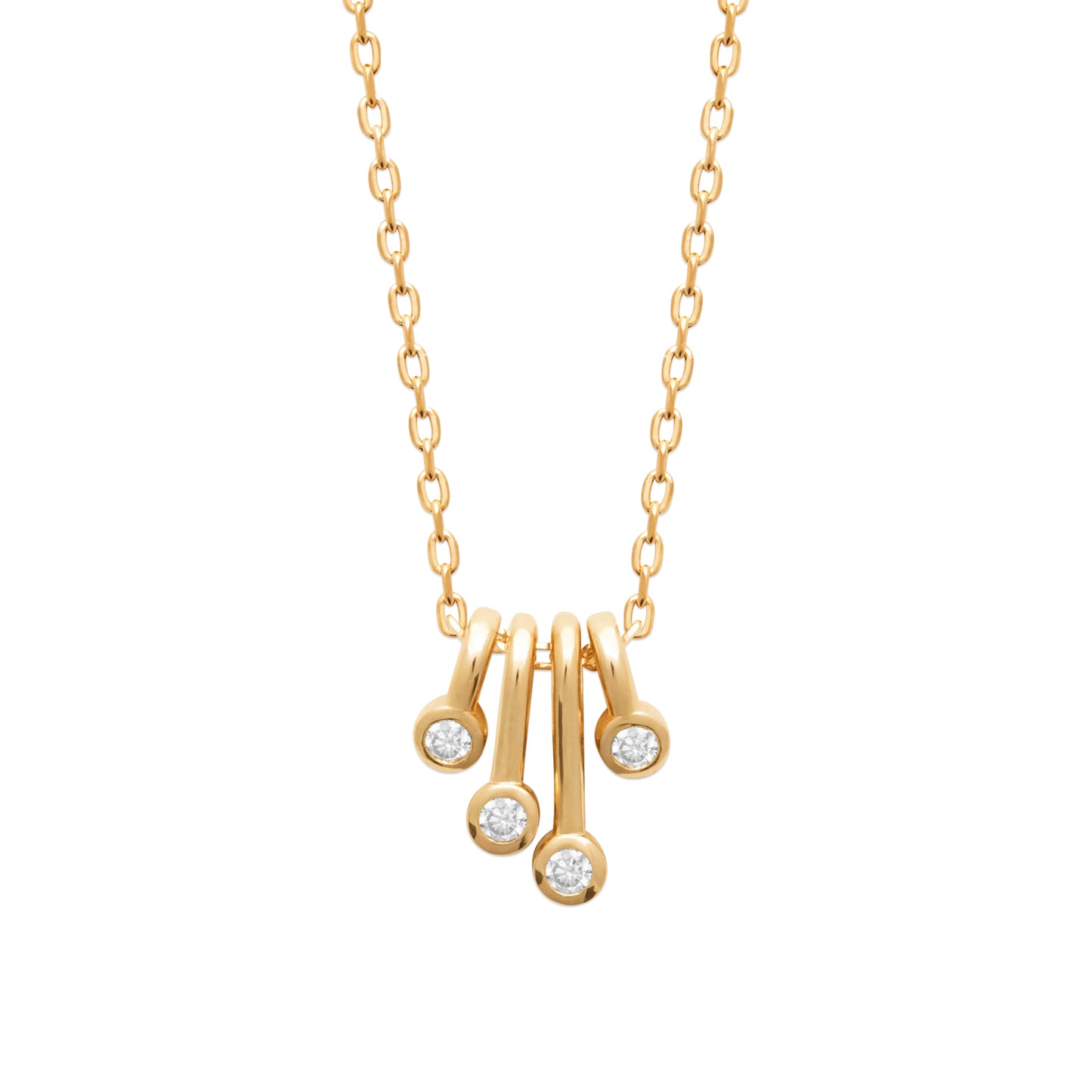 Tiara - Gold Plated Necklace