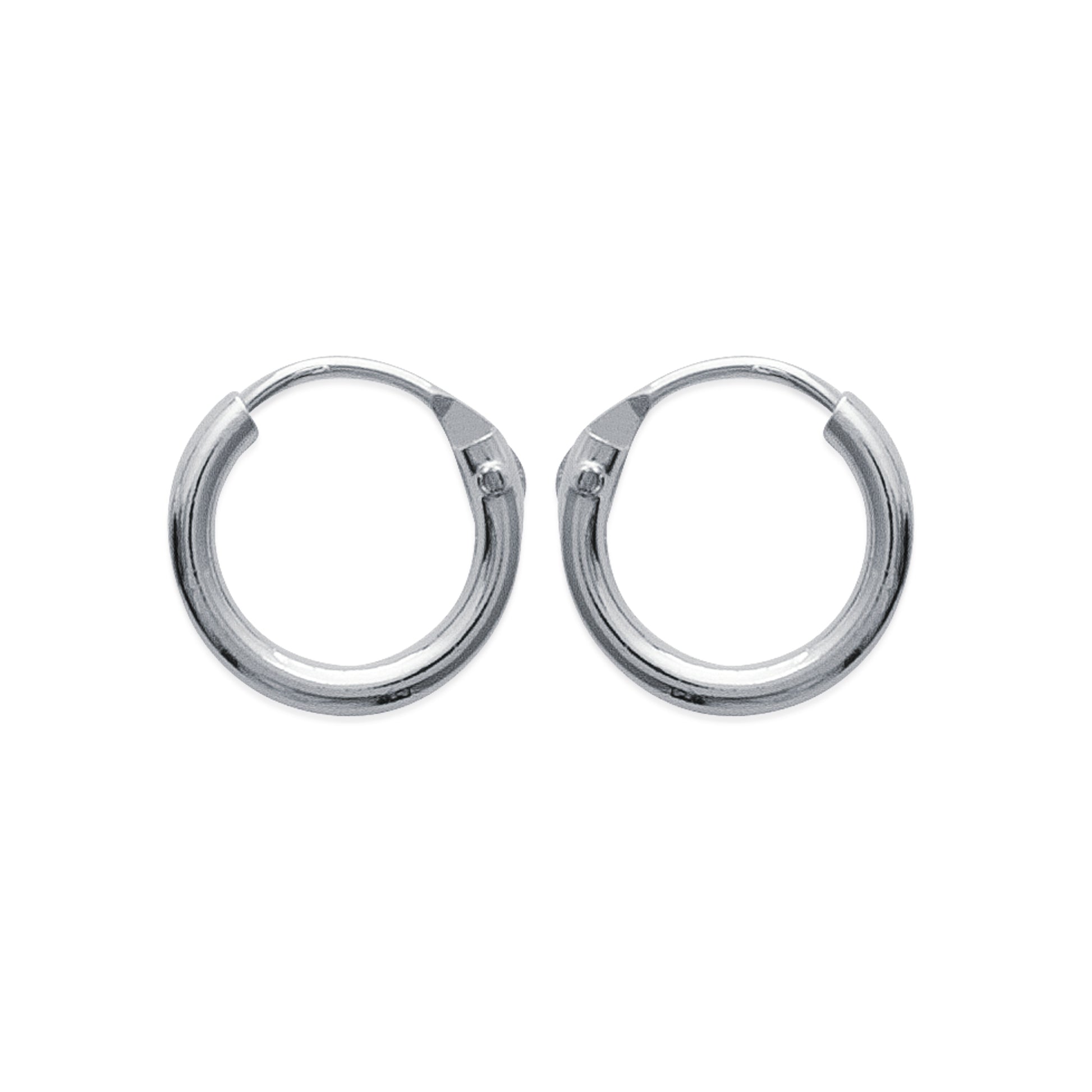 Petites Créoles en Argent - Yasmeen Jewelry