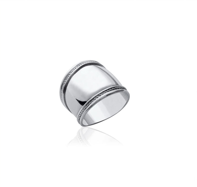 Nuzri - Bague manchette en Argent - Yasmeen Jewelry