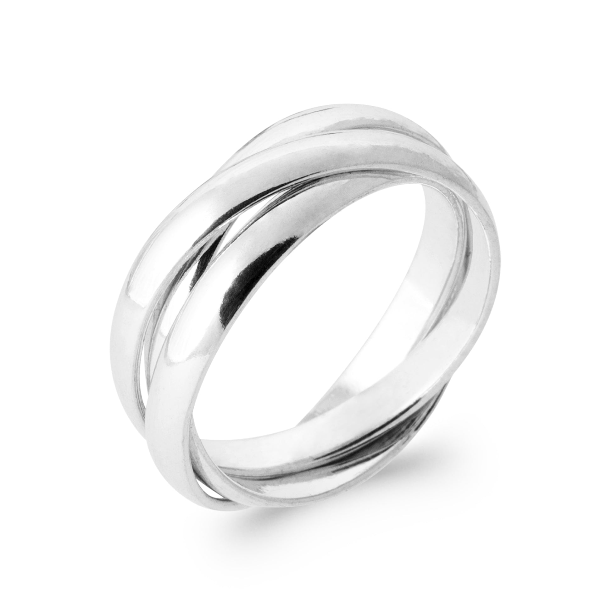 Triple alliance- Bague en Argent - Yasmeen Jewelry