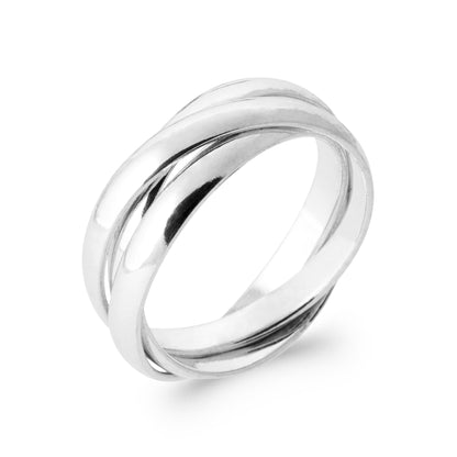 Triple alliance- Bague en Argent - Yasmeen Jewelry