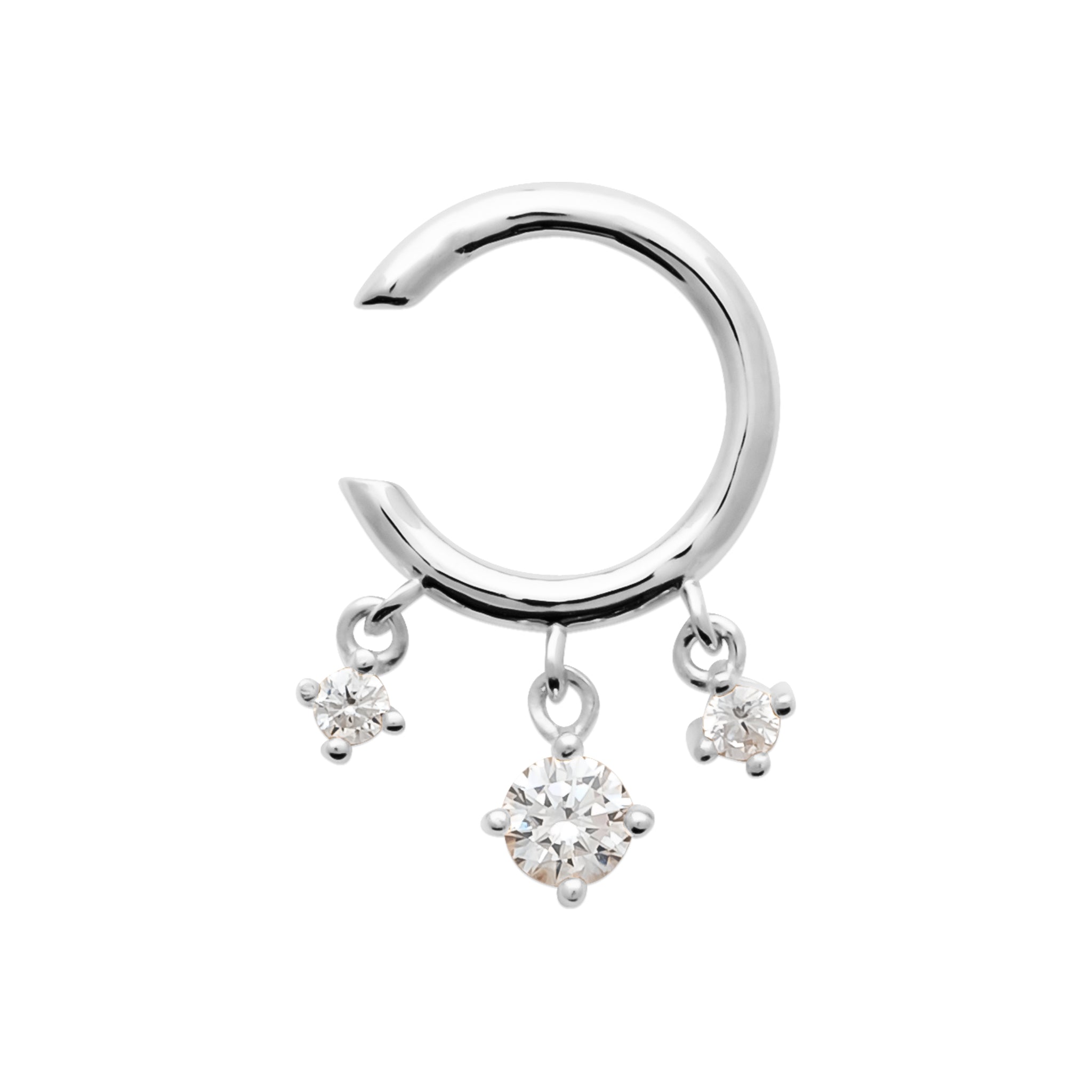 Nej - Bijou d'oreilles en Argent - Yasmeen Jewelry