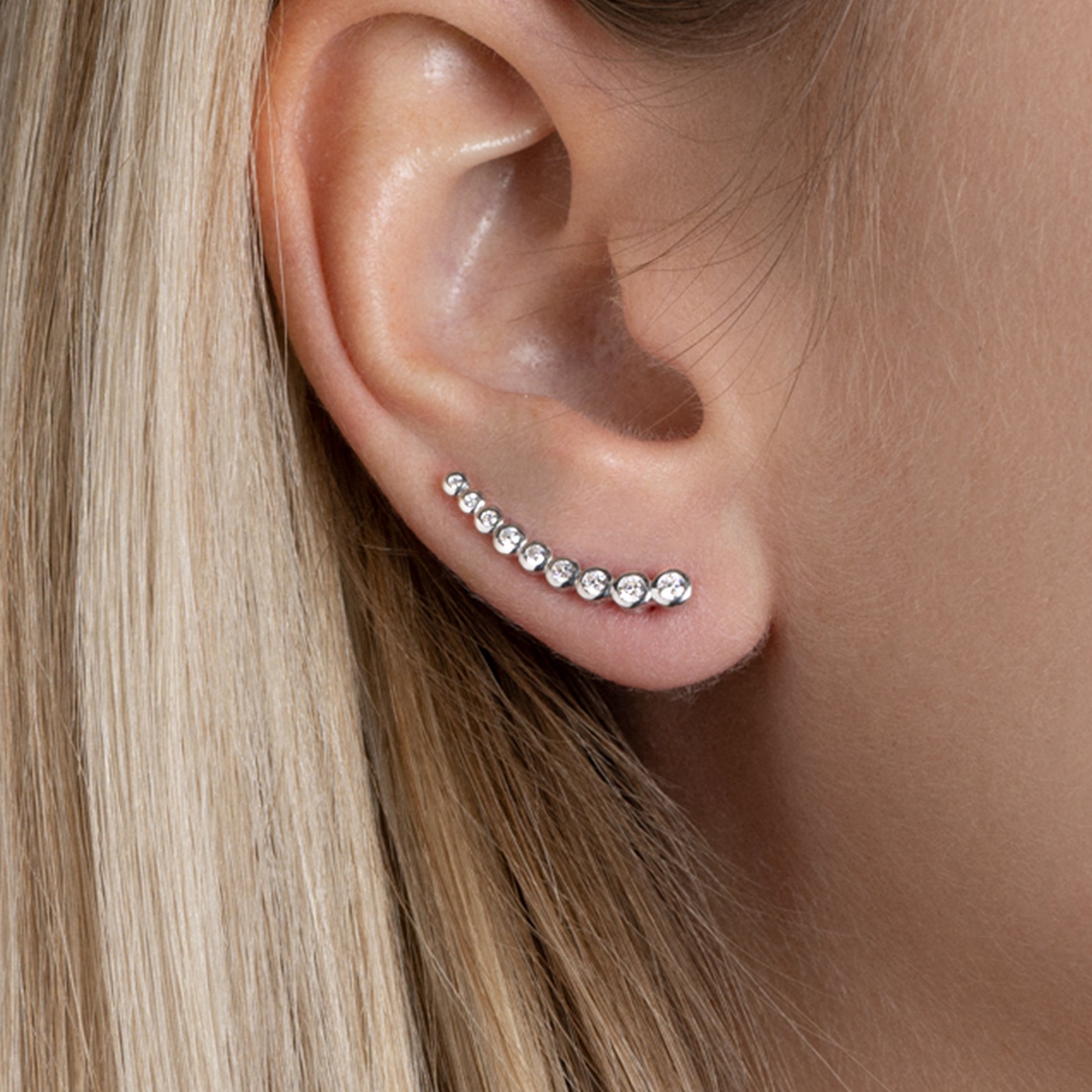 Jad - Boucles d'oreilles en Argent - Yasmeen Jewelry