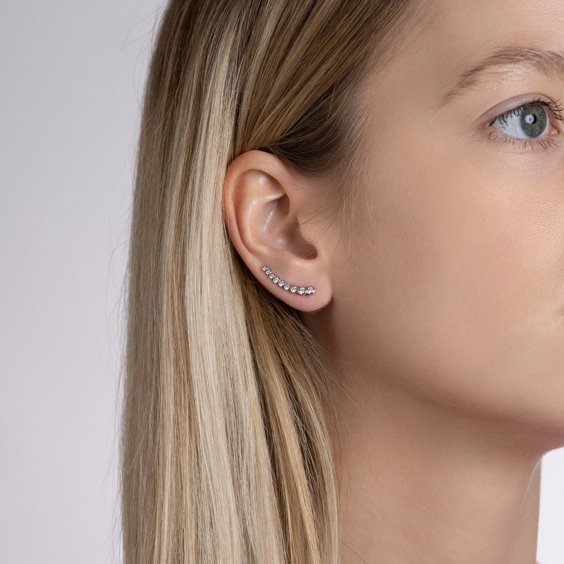 Jad - Boucles d'oreilles en Argent - Yasmeen Jewelry