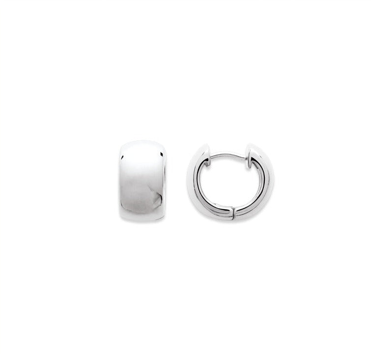 Line - Créoles en Argent - Yasmeen Jewelry