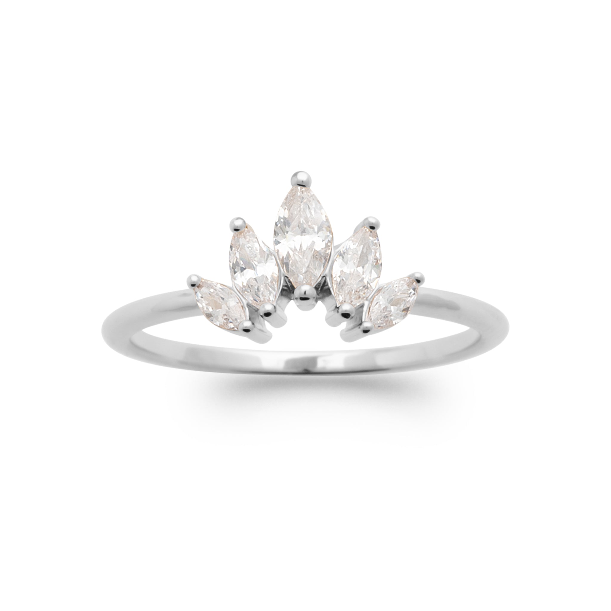 Tiara - Bague en Argent - Yasmeen Jewelry