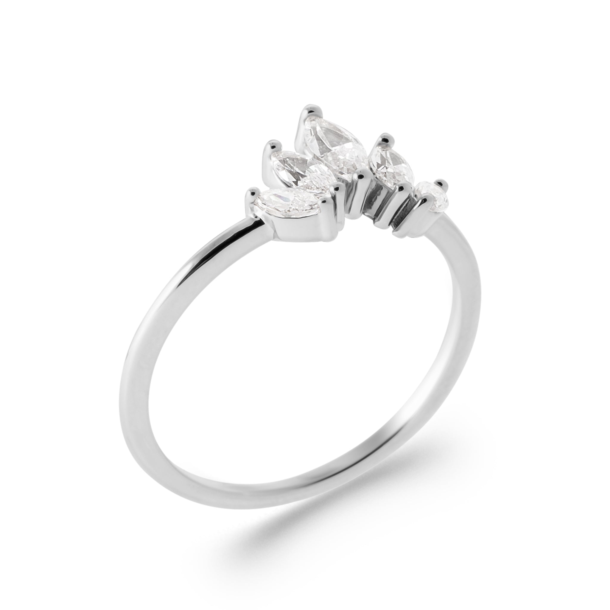 Tiara - Bague en Argent - Yasmeen Jewelry