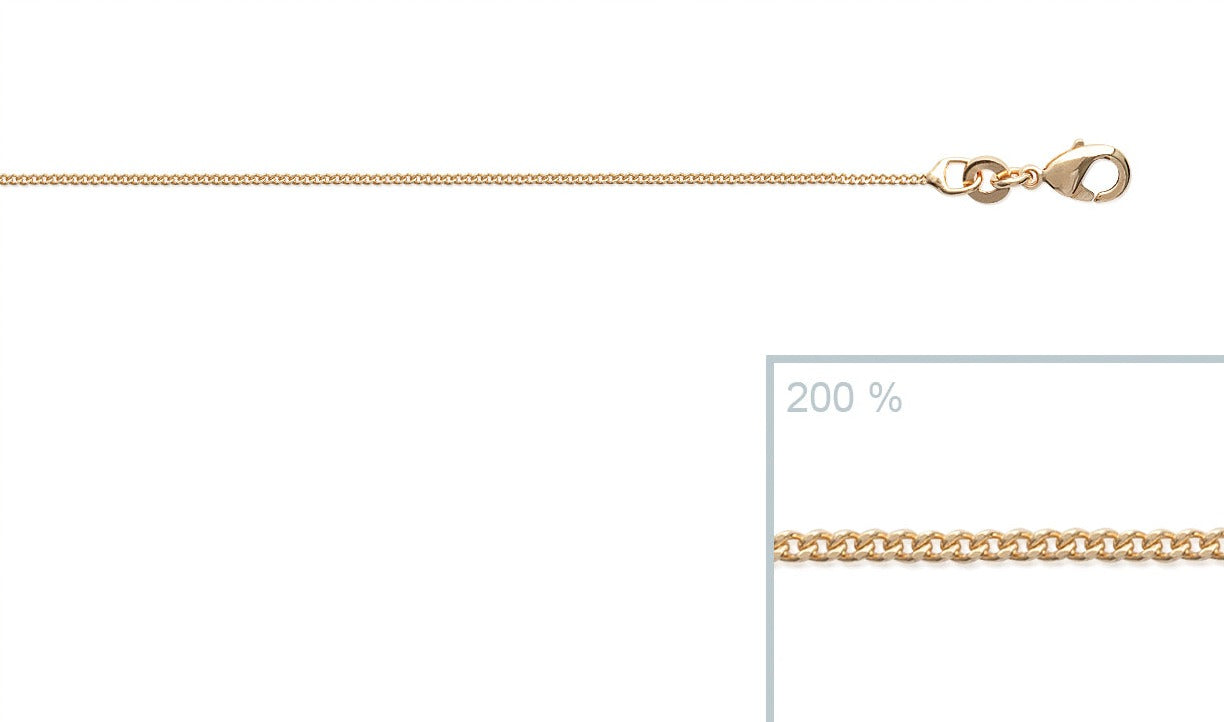 La gourmette - Collier en Plaqué Or - Yasmeen Jewelry