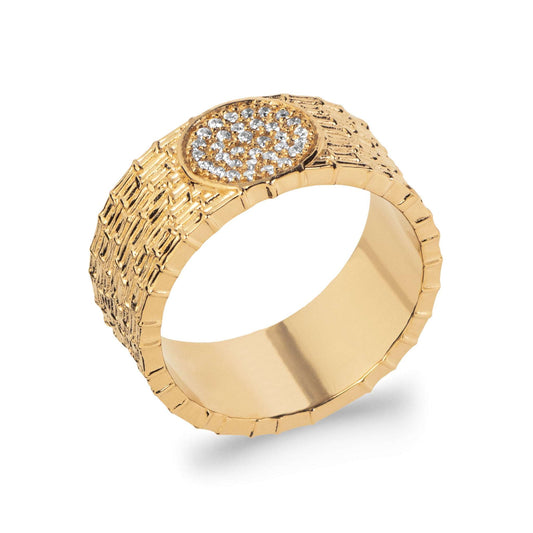 Caterina - Bague en Plaqué Or - Yasmeen Jewelry