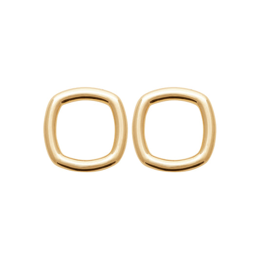 Céline - Boucles d'oreilles en Plaqué Or