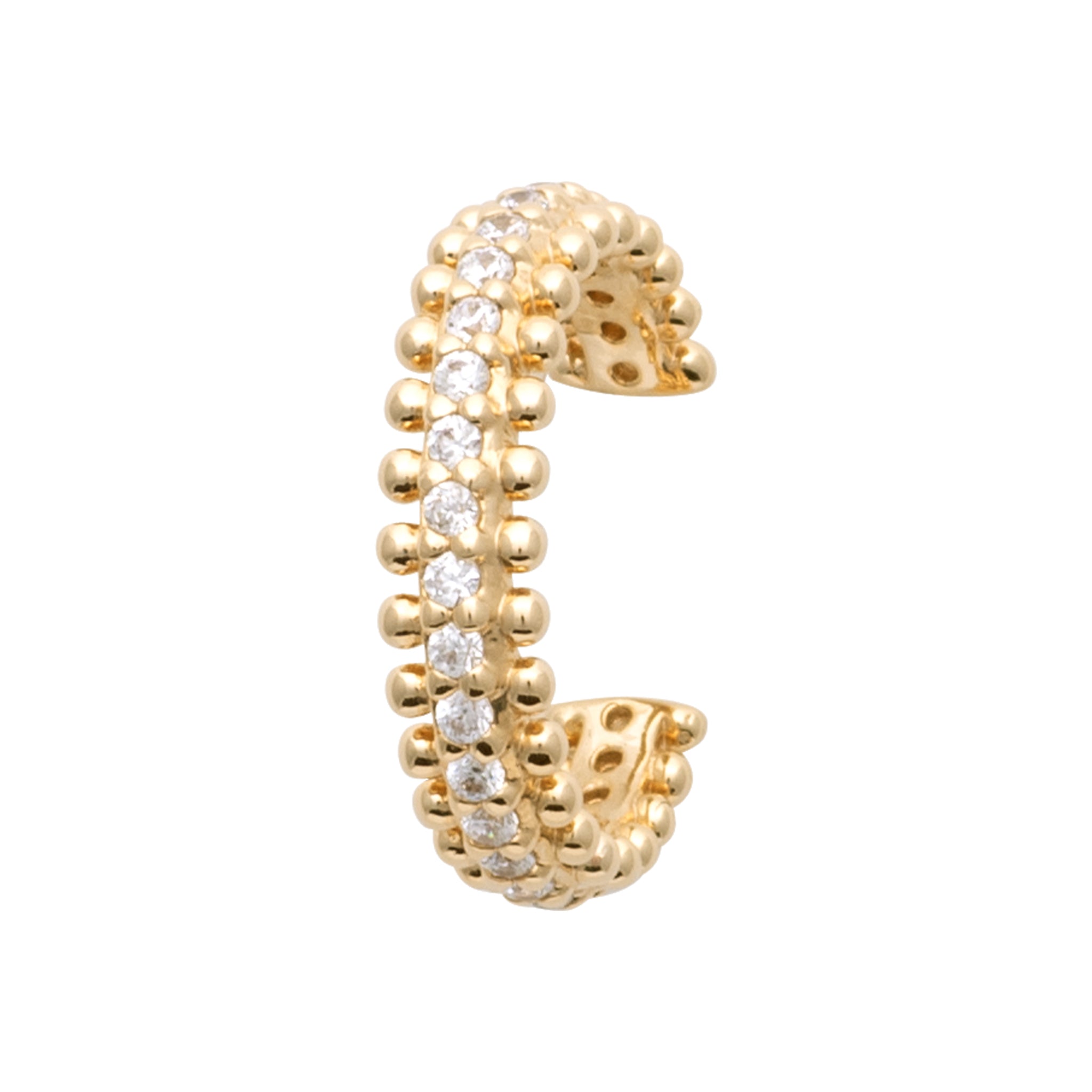 Dina - Earcuff en Plaqué Or - Yasmeen Jewelry