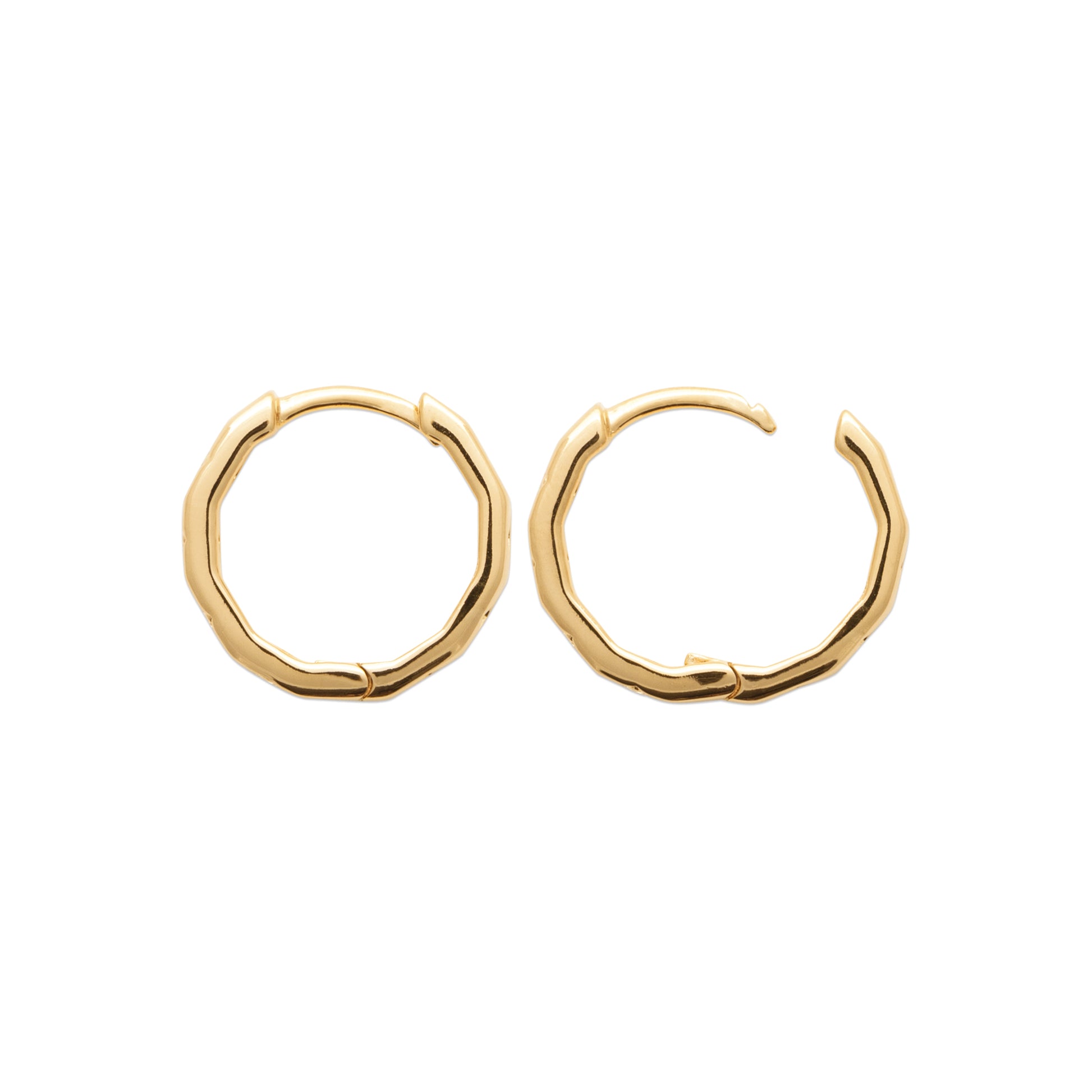 Esmé - Boucles d'oreilles en Plaqué Or - Yasmeen Jewelry