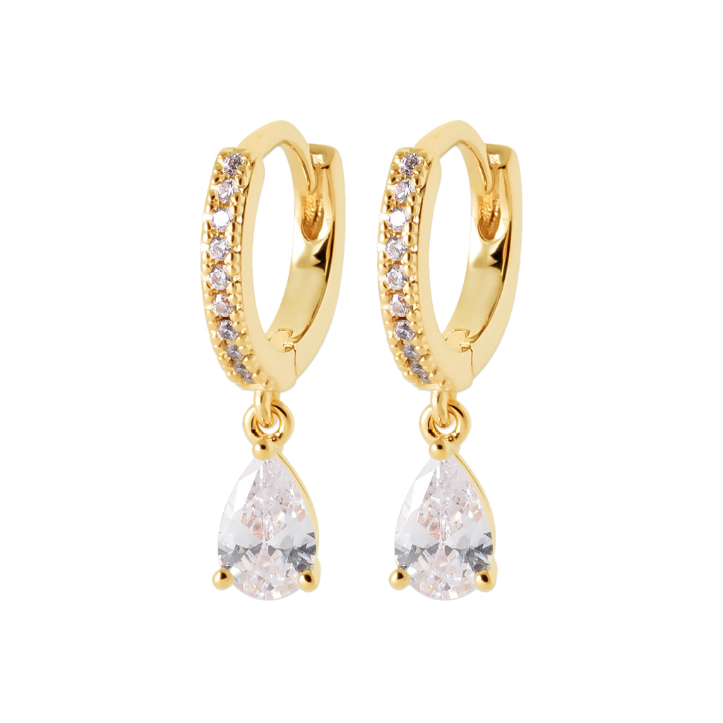 Ezra - Boucles d'oreilles en Plaqué Or - Yasmeen Jewelry