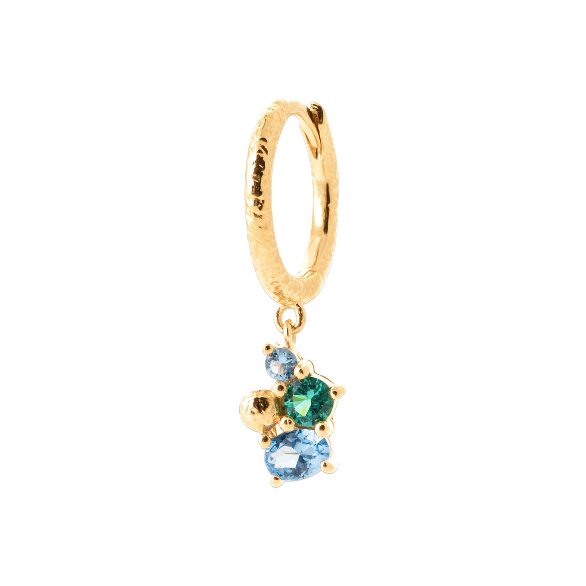 Gemma - Boucles d'oreilles en Plaqué Or - Yasmeen Jewelry