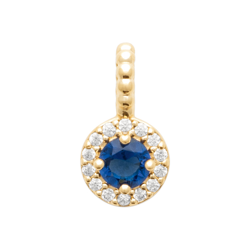 Diana - Gold Plated Pendant with Stones