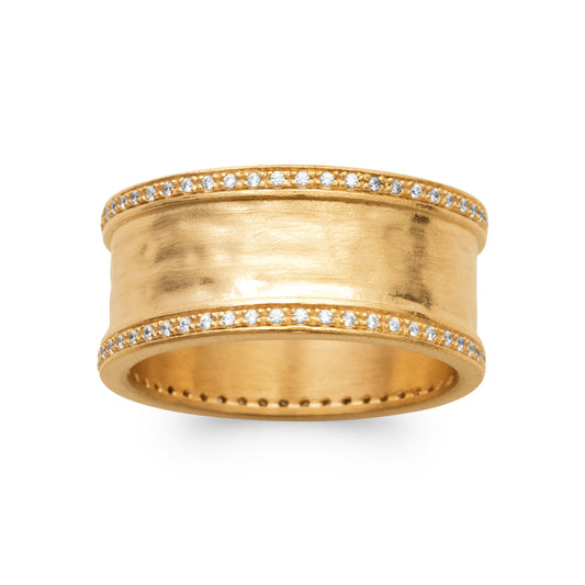 Lavinia - Bague en Plaqué Or - Yasmeen Jewelry