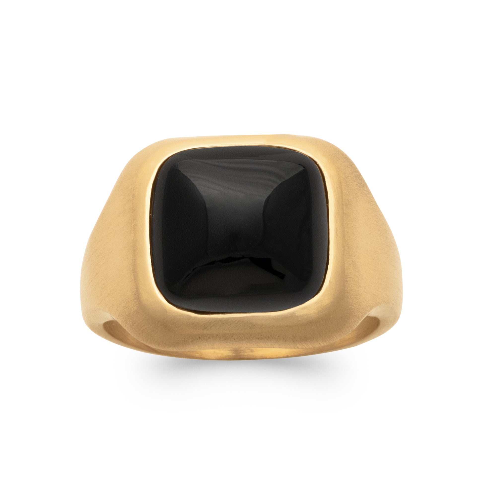 Agathe - Bague en Plaqué Or et Pierre Naturelle - Yasmeen Jewelry