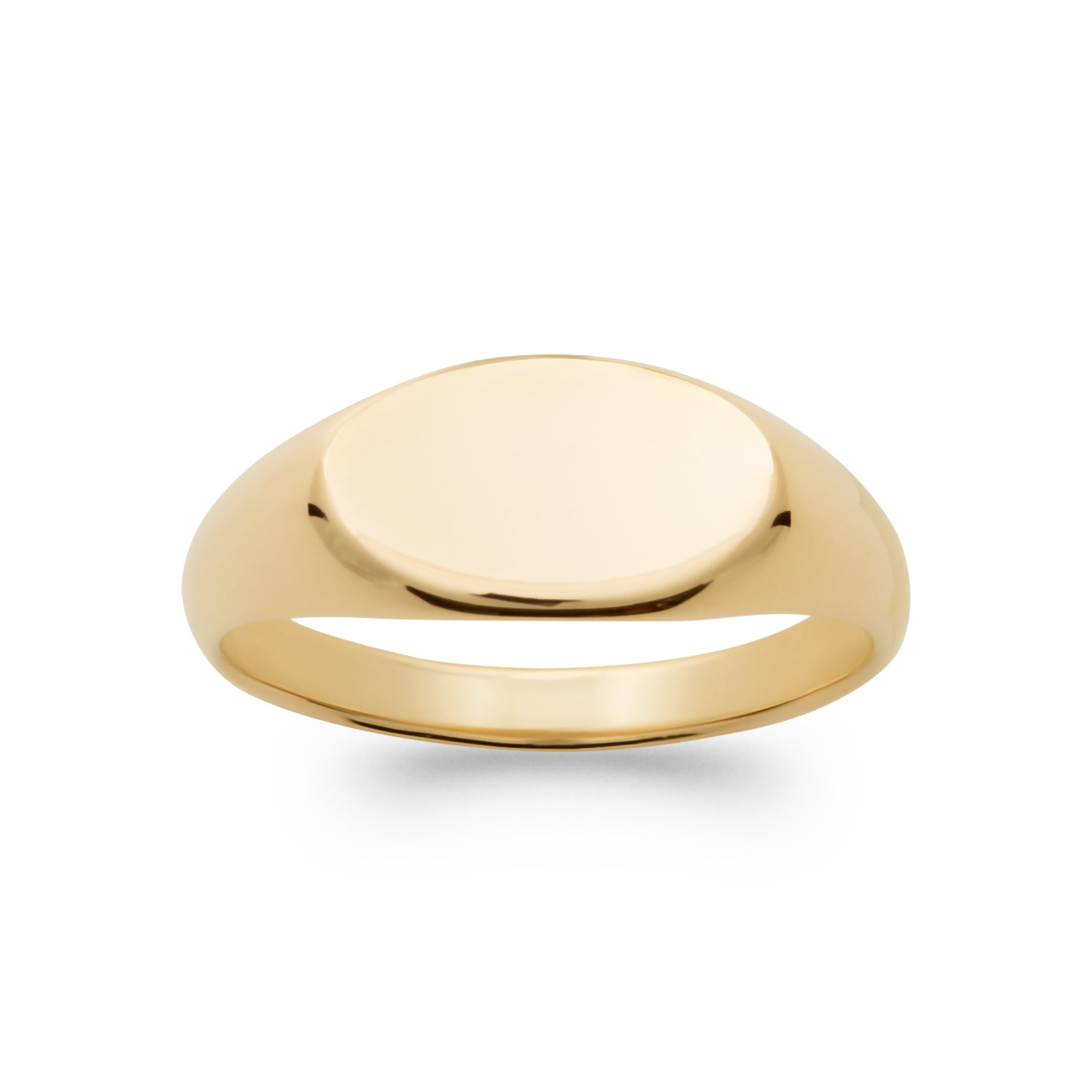 Neven - Chevalière en Plaqué Or - Yasmeen Jewelry