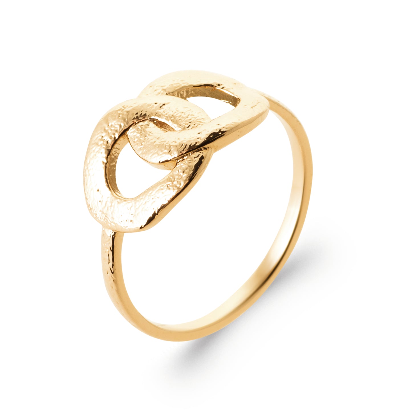 Ora- Bague en Plaqué Or - Yasmeen Jewelry