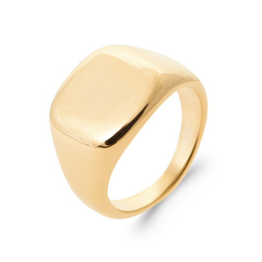 Bey - Chevalière en Plaqué Or - Yasmeen Jewelry