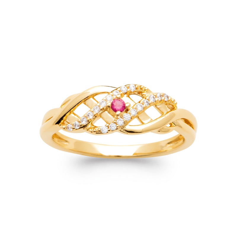 Layla - Gold Plated Ring