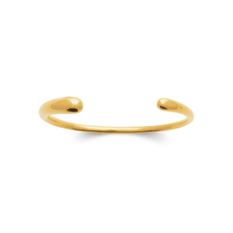 Rihan - Bracelet en Acier PVD doré