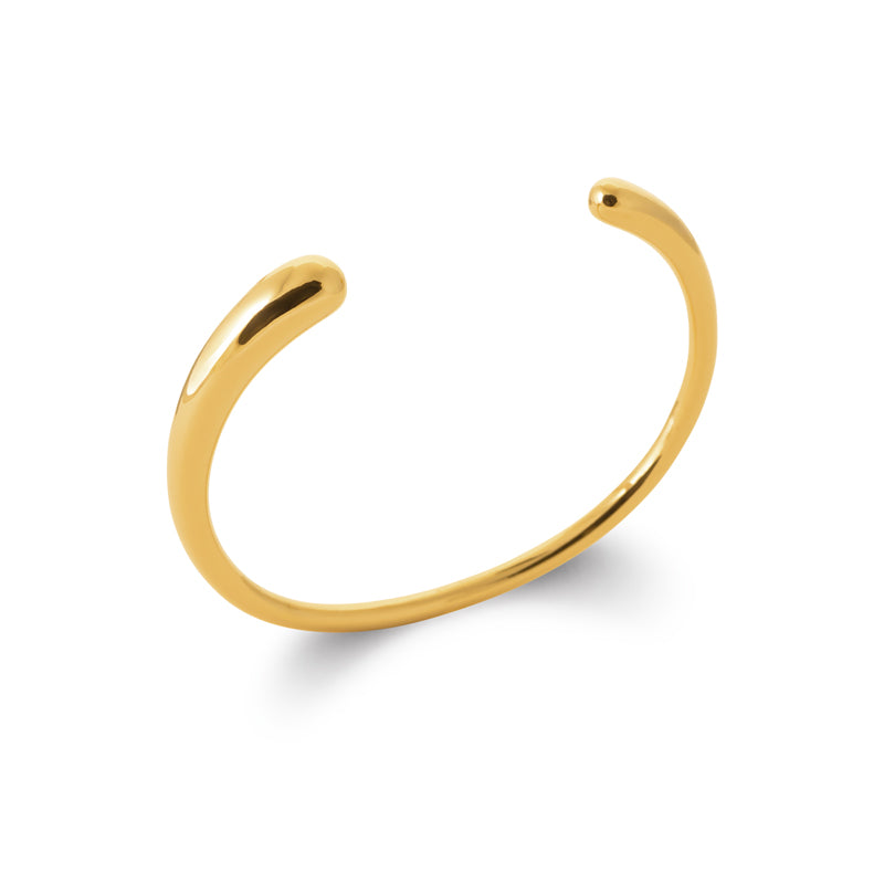 Rihan - Bracelet en Acier PVD doré