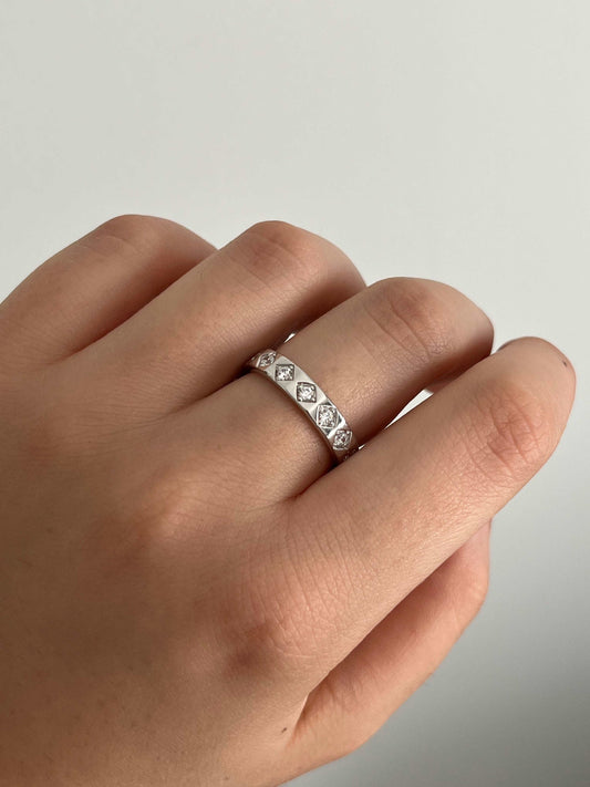 Esmé - Bague en Argent - Yasmeen Jewelry