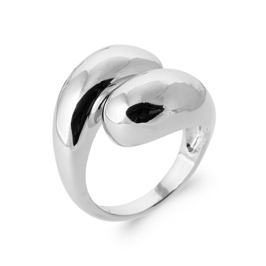 Anne - Bague double anneaux en Argent