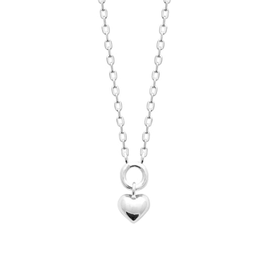 Amor - Collier Cœur en Argent - Yasmeen Jewelry