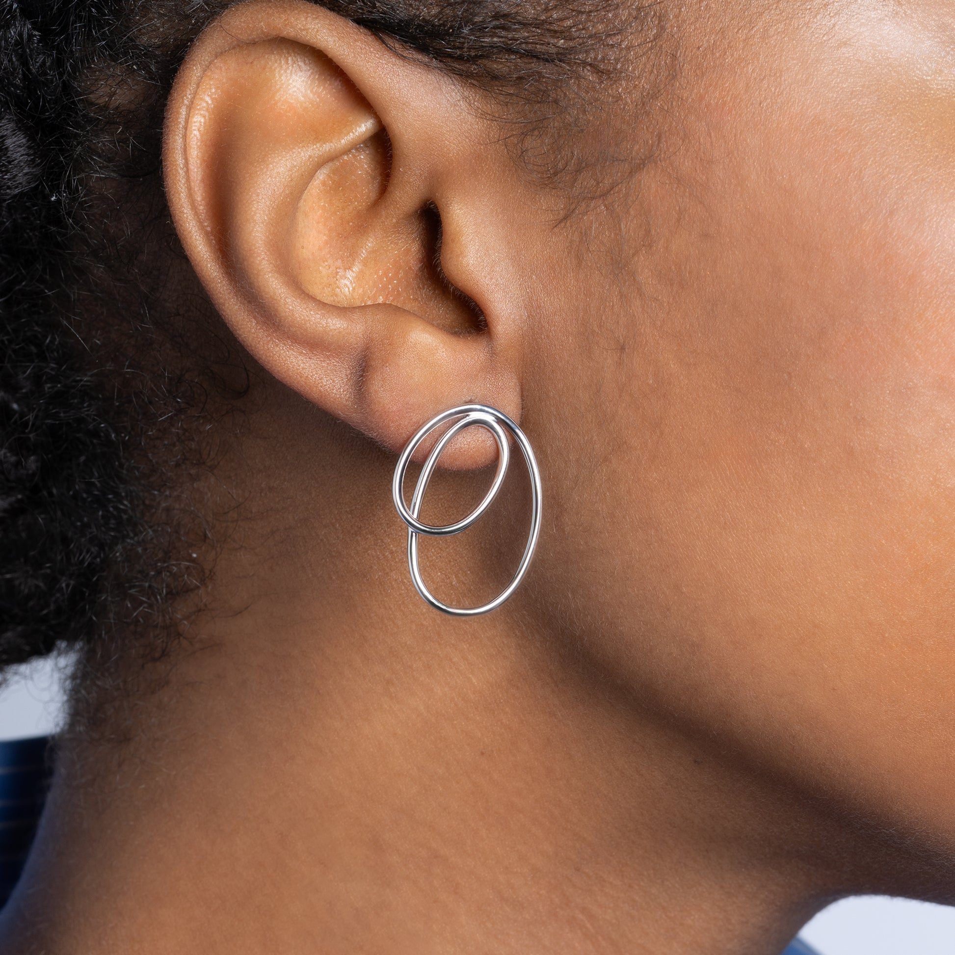 Palmyre - Boucles d'oreilles en Argent - Yasmeen Jewelry