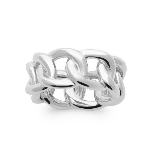 Auriane - Bague maillons en Argent