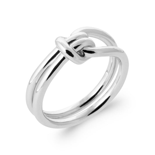 Eden - Bague noeud en Argent - Yasmeen Jewelry