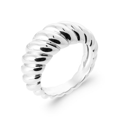 n°1 - Bague torsadée en Argent - Yasmeen Jewelry