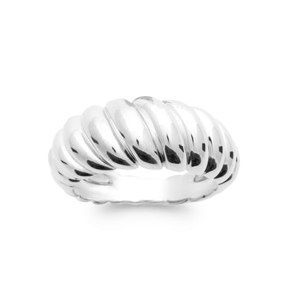 n°1 - Bague torsadée en Argent - Yasmeen Jewelry