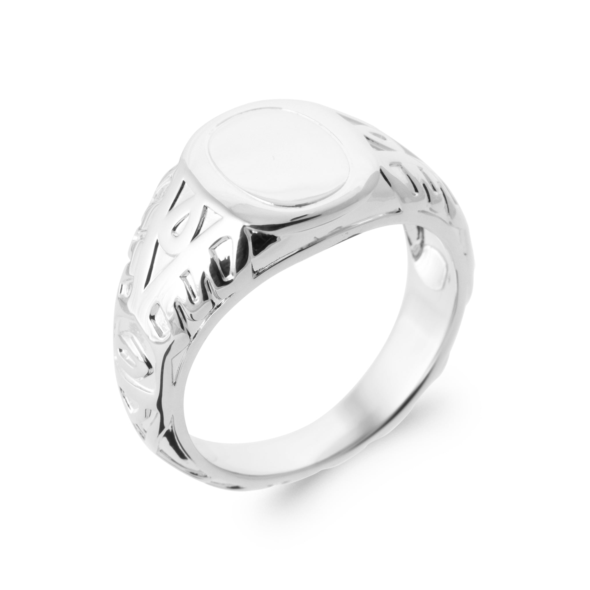 Roma - Chevalière en Argent - Yasmeen Jewelry