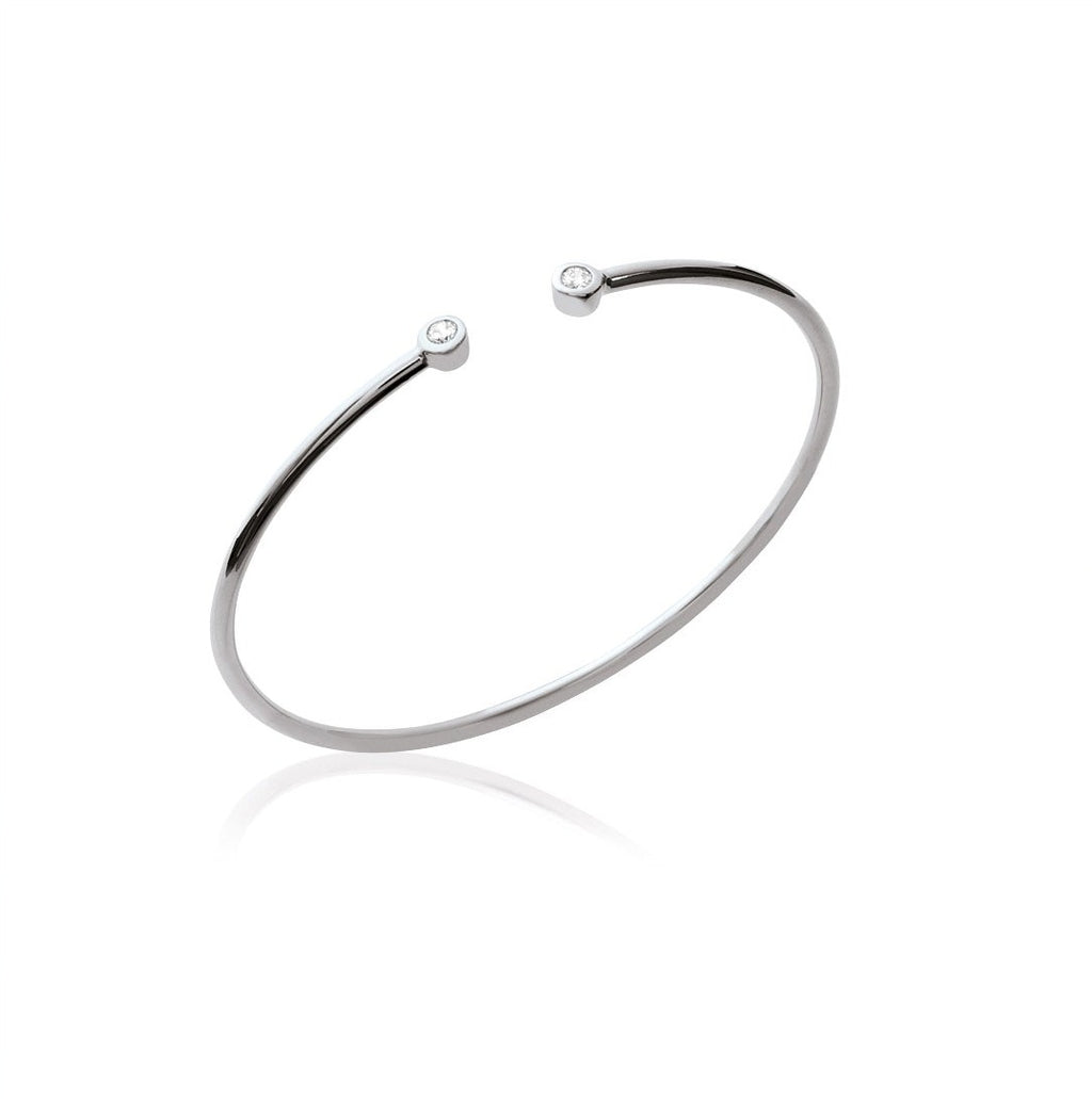 Jad - Jonc en Argent - Yasmeen Jewelry