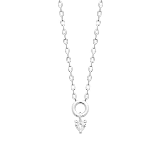 Aphrodite - Collier Cœur en Argent - Yasmeen Jewelry