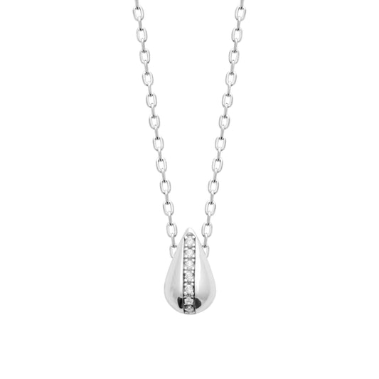 Goutte n°3 - Collier en Argent