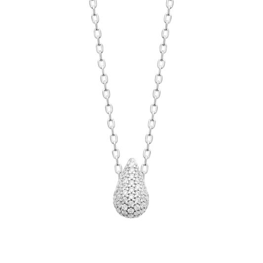 Goutte n°4 - Collier en Argent