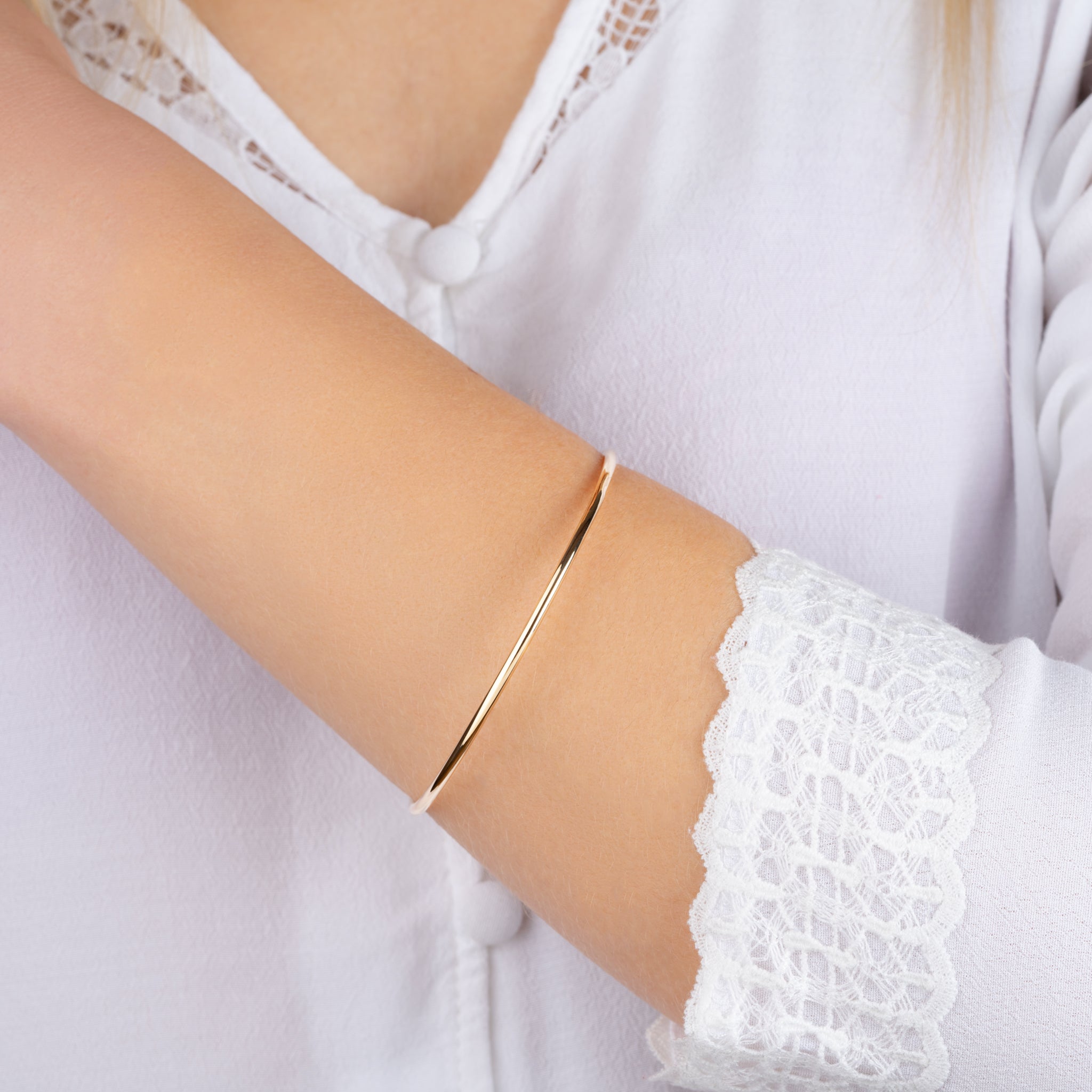 Kumlaï - Jonc en Plaqué Or - Yasmeen Jewelry