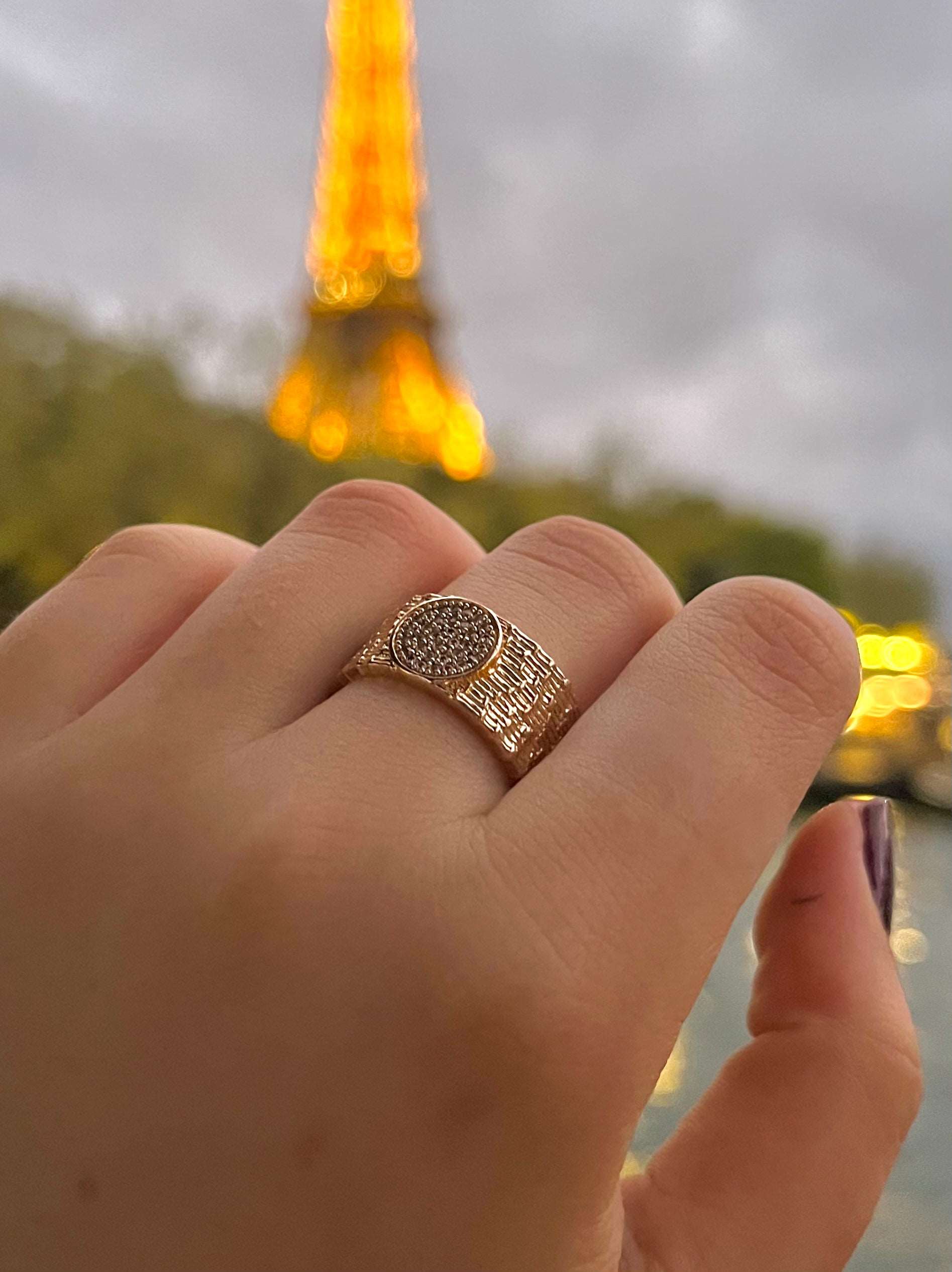 Caterina - Bague en Plaqué Or - Yasmeen Jewelry