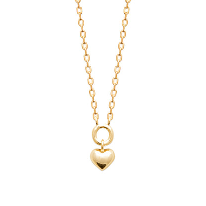 Amor - Collier Cœur en Plaqué Or - Yasmeen Jewelry