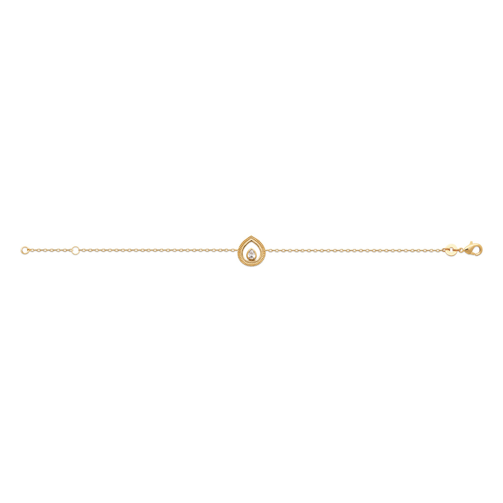 Maria - Bracelet goutte en Plaqué Or - Yasmeen Jewelry