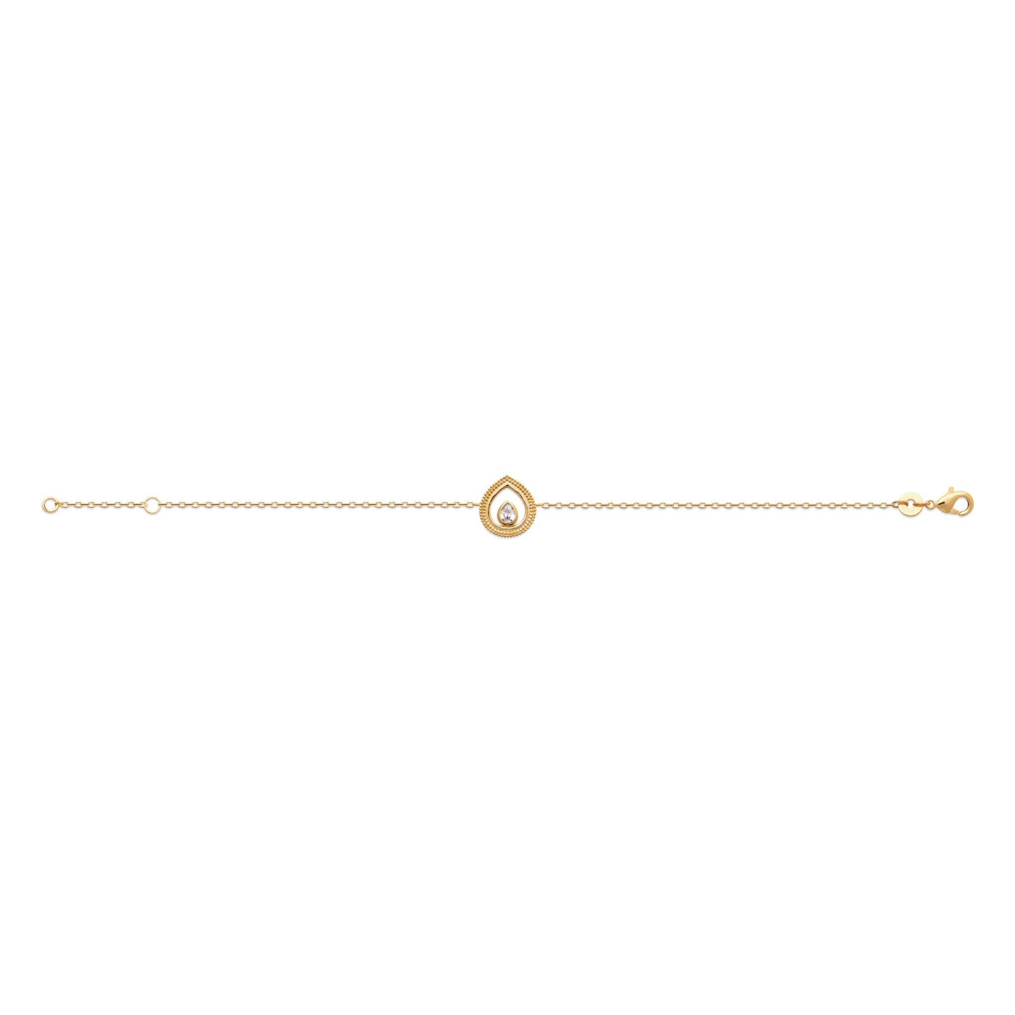Maria - Bracelet goutte en Plaqué Or - Yasmeen Jewelry