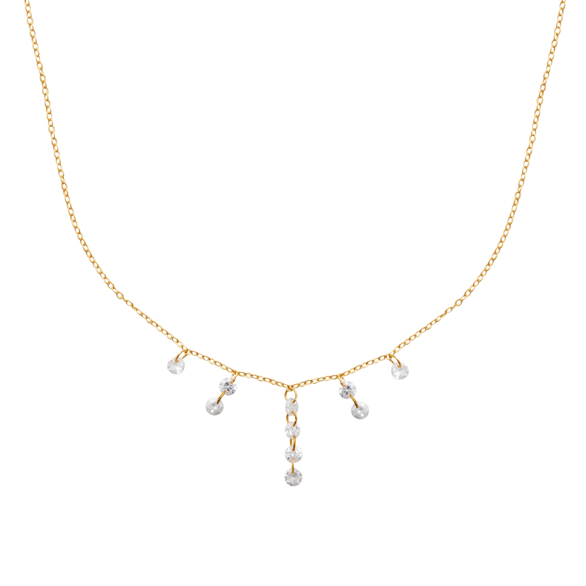 La parure - Collier en Plaqué Or - Yasmeen Jewelry
