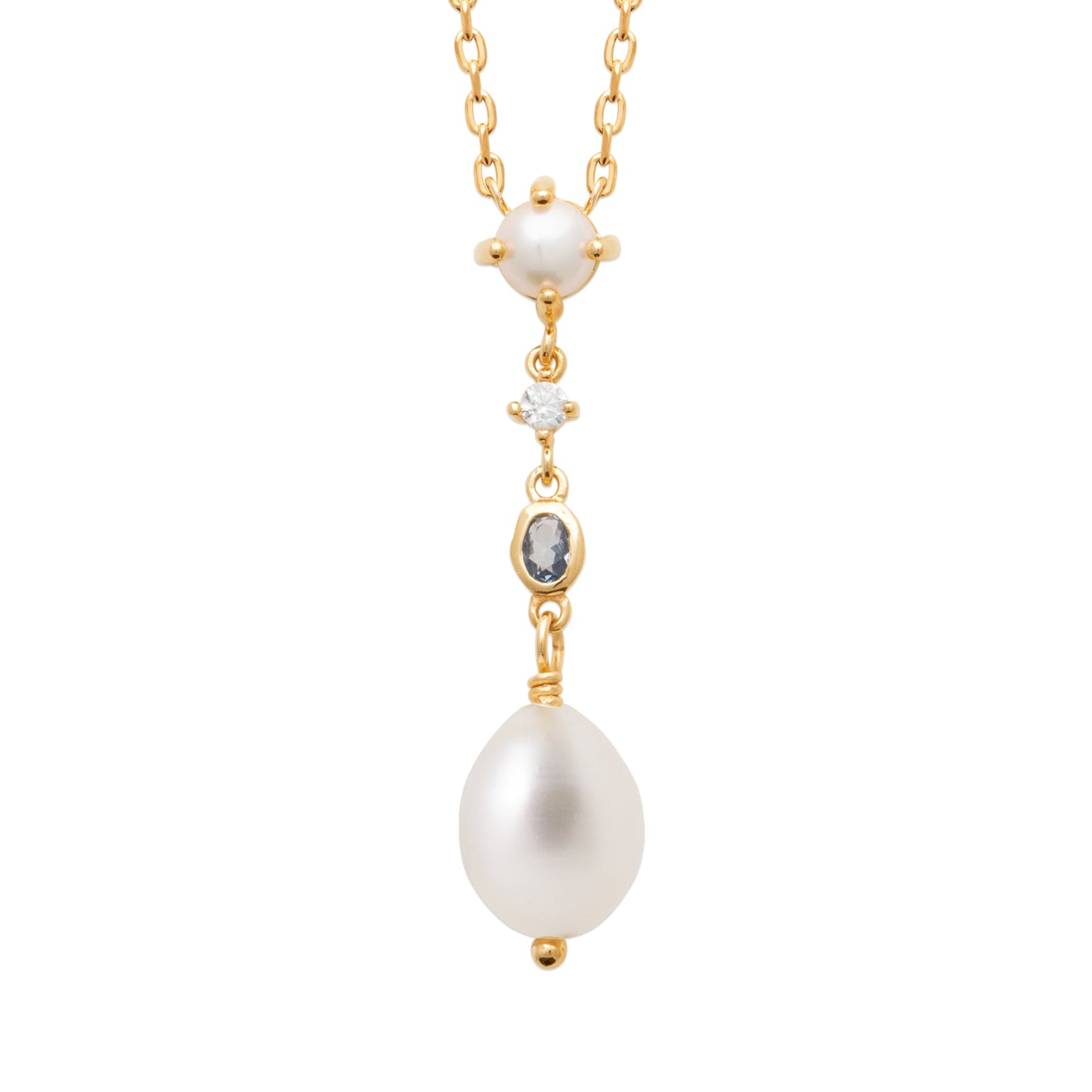 Hina - Collier en Plaqué Or et Perle de Culture - Yasmeen Jewelry