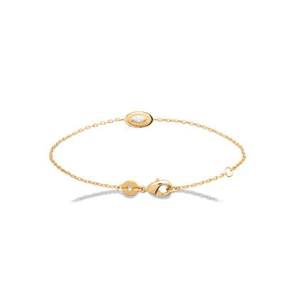 Narcisse - Bracelet en Plaqué Or - Yasmeen Jewelry