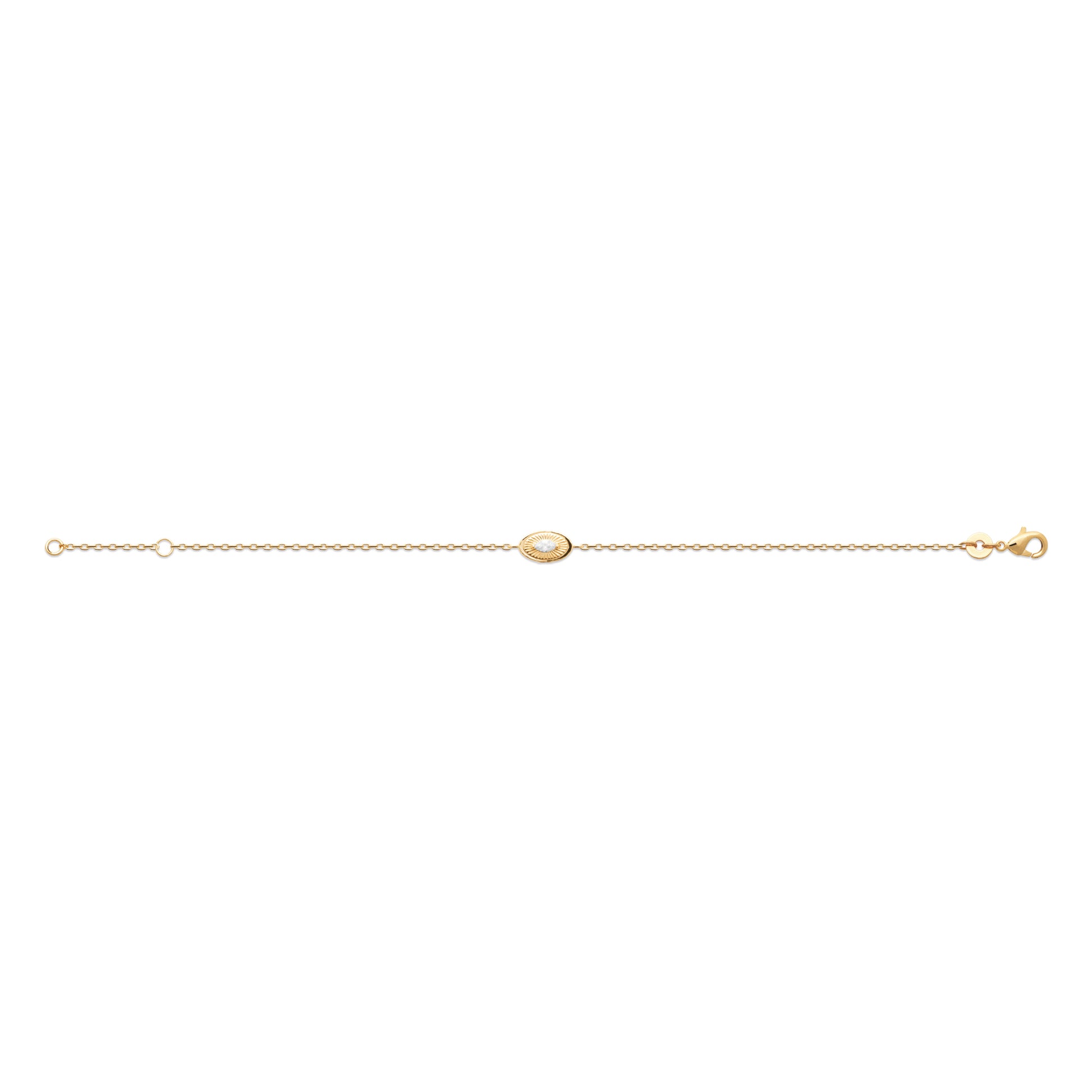 Narcisse - Bracelet en Plaqué Or - Yasmeen Jewelry