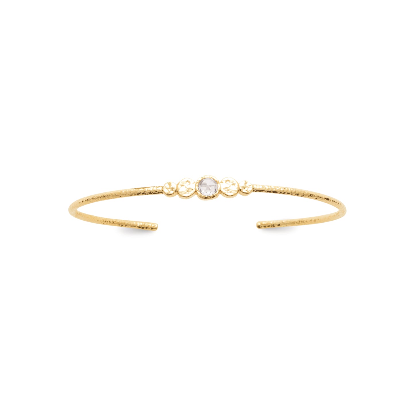 Ora - Jonc en Plaqué Or - Yasmeen Jewelry